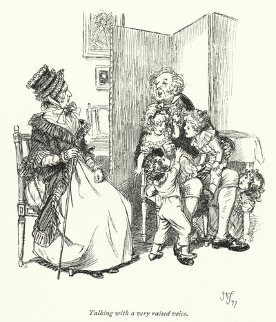 Illustration for Persuasion by Jane Austen by Hugh Thomson