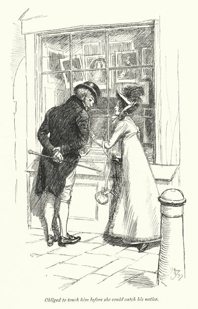 Illustration for Persuasion by Jane Austen by Hugh Thomson