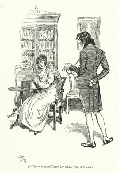 Illustration for Persuasion by Jane Austen by Hugh Thomson