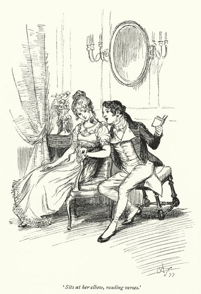 Illustration for Persuasion by Jane Austen by Hugh Thomson