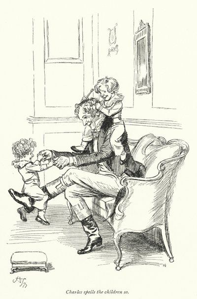 Illustration for Persuasion by Jane Austen by Hugh Thomson