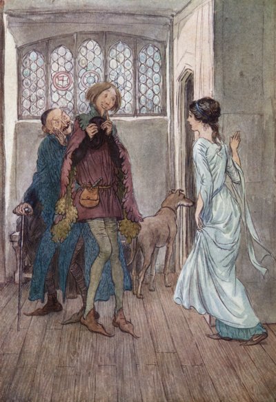 Illustration for The Merry Wives of Windsor by Hugh Thomson