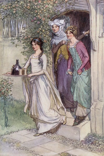 Illustration for The Merry Wives of Windsor by Hugh Thomson