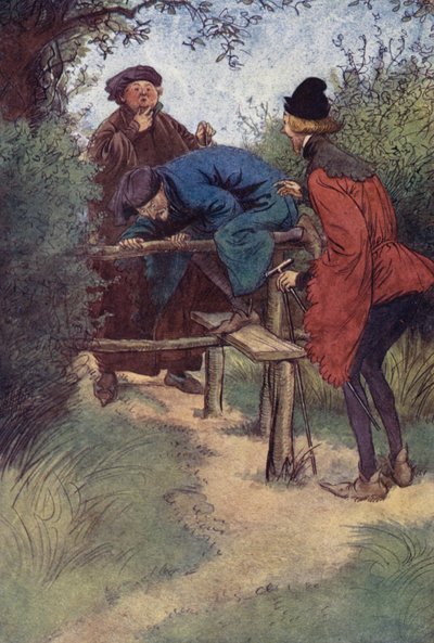 Illustration for The Merry Wives of Windsor by Hugh Thomson
