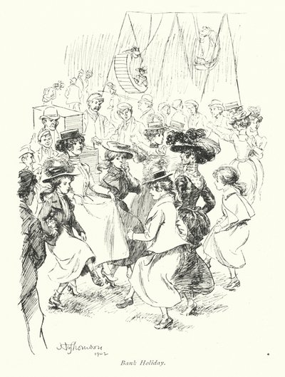 London: Bank Holiday by Hugh Thomson