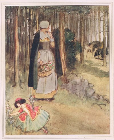 She Beheld the Old Physician in Quest of Roots and Herbs by Hugh Thomson