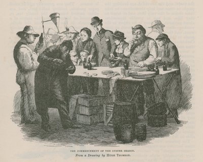 The Commencement of the Oyster Season by Hugh Thomson