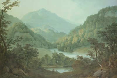 View of Dundurn from Dunira by Hugh William Williams
