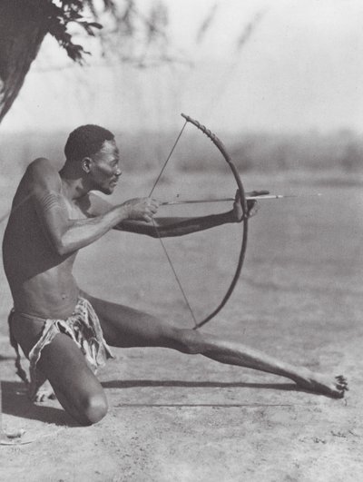 Africa: Eastern Djur archer by Hugo Adolf Bernatzik
