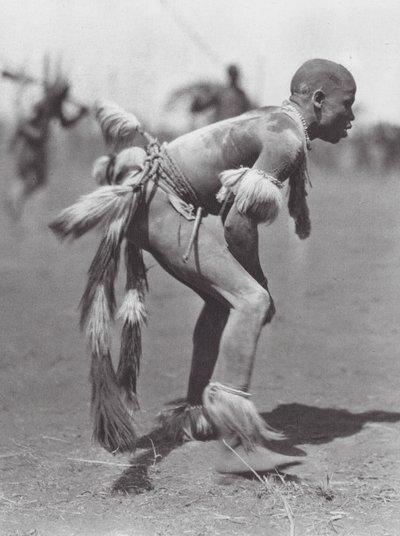 Africa: Nuba wrestlers by Hugo Adolf Bernatzik
