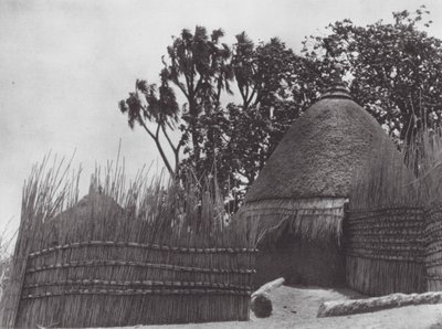 Shilluk Temple by Hugo Adolf Bernatzik