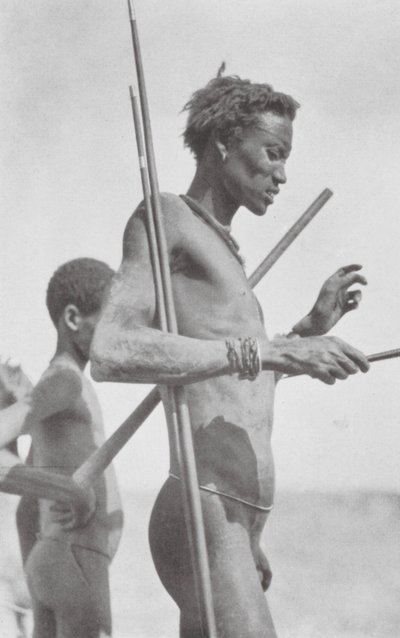 Nuer Man by Hugo Adolf Bernatzik