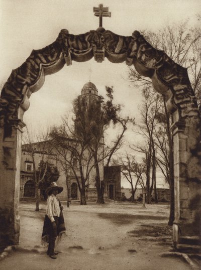 Mexico: Church of Acambaro, Michoacan State by Hugo Brehme