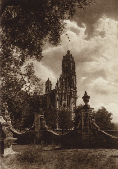 Mexico: Tepozotlan Church by Hugo Brehme