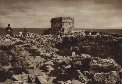 Mexico: Isla de las Mujeres, Yucatan by Hugo Brehme