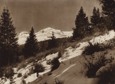 Mexico: Iztaccihuatl by Hugo Brehme