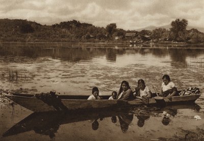 Mexico: Patzcuaro Lagoon by Hugo Brehme