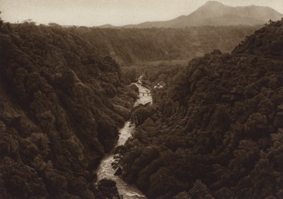Mexico: Orizaba, Canyon by Hugo Brehme