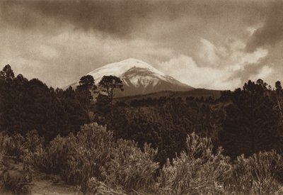 Mexico: Popocatepetl by Hugo Brehme