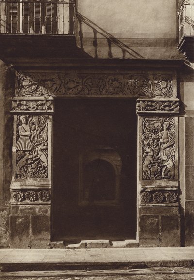 Mexico: Puebla, House on Avenue 3 Oriente No 1 by Hugo Brehme