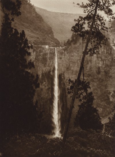 Mexico: Necaxa Waterfall, Puebla State by Hugo Brehme