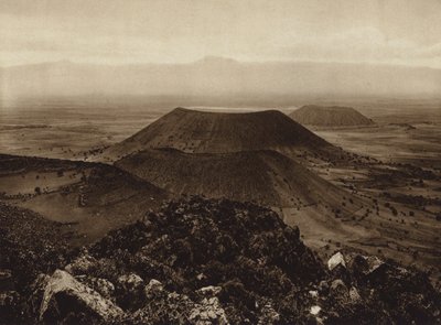 Mexico: Santa Catarina and La Caldera, Extinct volcanoes around Mexico City by Hugo Brehme