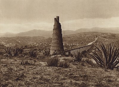 Mexico: Old Spanish Water Pipe, Los Remedios by Hugo Brehme