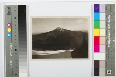 The Ixtalazihuatl from the Popocatepetl, c.1920 by Hugo Brehme