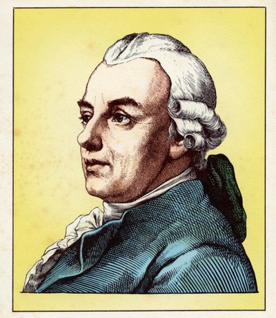 Gotthold Ephraim Lessing (January 22, 1729 - February 15, 1781) by Hugo Bürkner