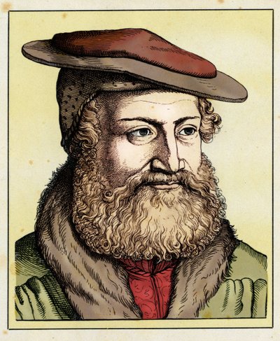 Hans Sachs (1494-1576) by Hugo Bürkner