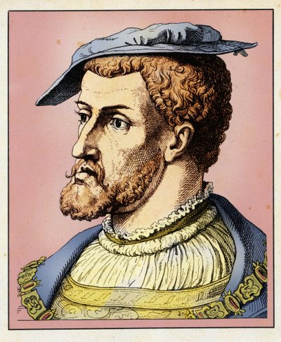 Portrait of Charles V by Hugo Bürkner