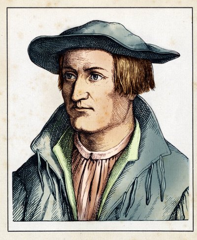 Sebastian Munster (1488-1552) by Hugo Bürkner