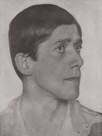 Oskar Kokoschka, Austrian Artist and Writer by Hugo Erfurth