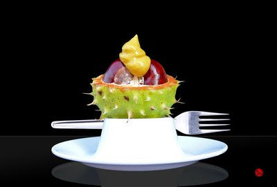Autumn Dessert by Hugo Nefe