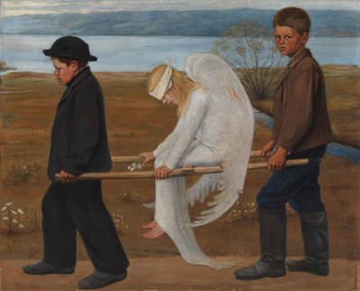 The Wounded Angel by Hugo Simberg