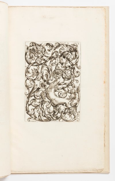 Plate 3, from Various Designs for Locksmiths by Hugues Brisville