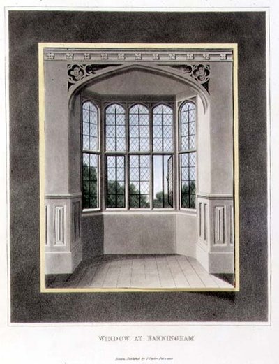 Window at Barningham (Before) from 