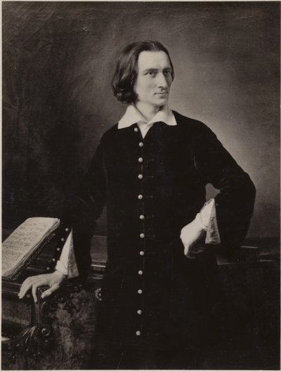 Portrait of Franz Liszt by Hungarian School