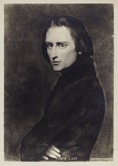 Portrait of Franz Liszt by Hungarian School