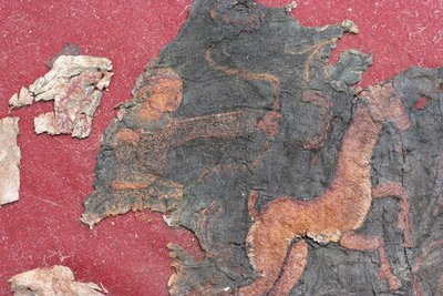 Carpet (detail), 1st century AD by Hunnic Art