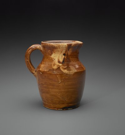 Pitcher, c. 1889-1900 by Hunt Pottery First Site attr.to Hunt Pottery First Site attr.to