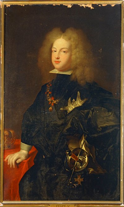 Philip V of Spain by Hyacinthe Francois Rigaud
