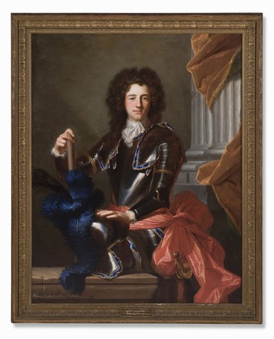 Portrait of Henry Bentinck, later 1st Duke of Portland by Hyacinthe Francois Rigaud