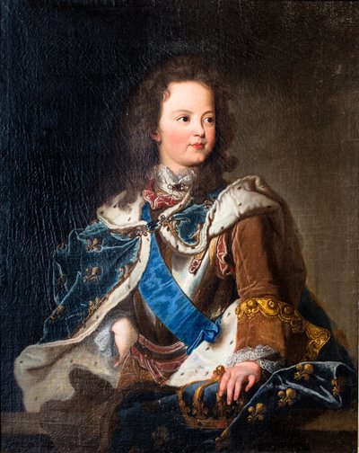 Portrait of Louis XV as a Child by Hyacinthe Francois Rigaud