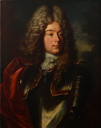Portrait of Johann Frisching (1668-1726), Officer, Venner zu Metzgern by Hyacinthe Rigaud