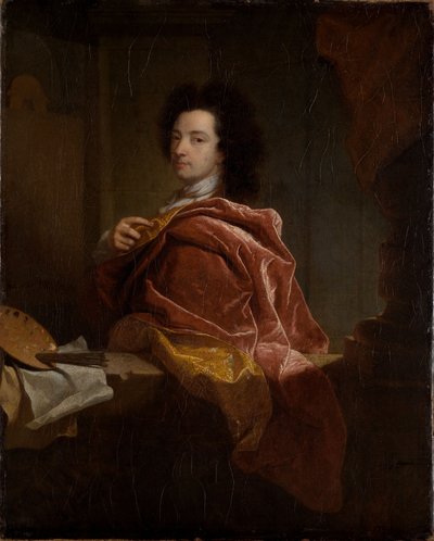 Self-Portrait by Hyacinthe Rigaud