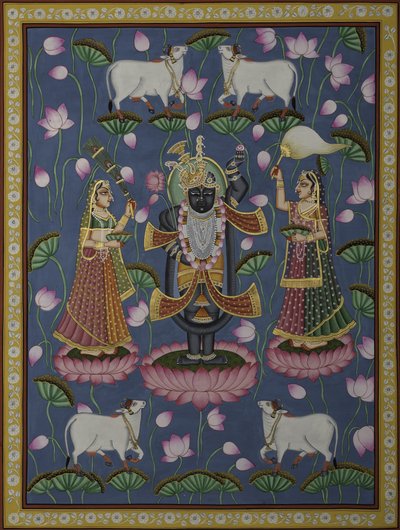 Divine Krishna Adoration by IMAGINEERS STUDIO