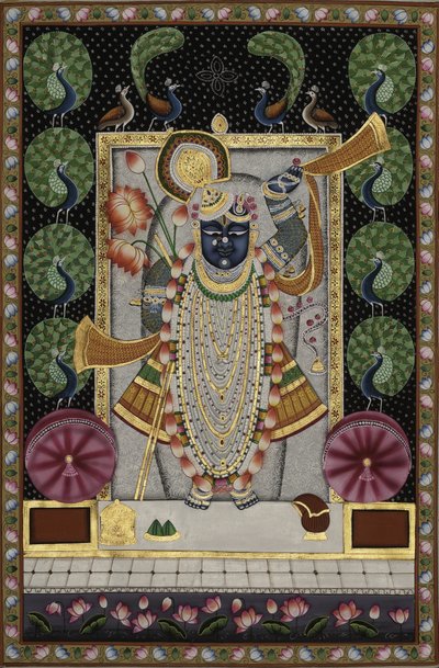 Lord Krishna with Peacocks by IMAGINEERS STUDIO