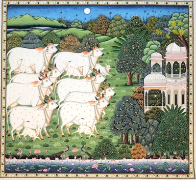 Sacred Cows Moonlit Palace by IMAGINEERS STUDIO