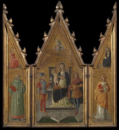 Triptych, c.1920-29 by Icilio Federico Joni